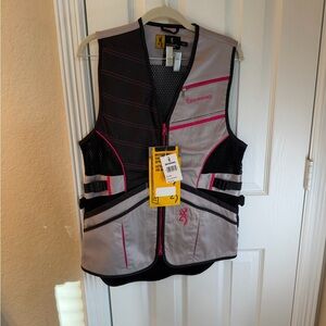 Browning Gray and Pink Shooting Vest